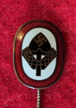 Original Nazi RAD Enameled Stickpin by F.W. Assmann & Söhne...$25 SOLD