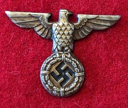 Original Nazi SA Member's Cap Eagle (Missing Prongs)...$25 SOLD