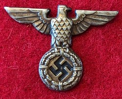 Original Nazi SA Member's Cap Eagle (Missing Prongs)...$25 SOLD