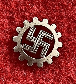 Original Nazi DAF Stickpin Badge with 