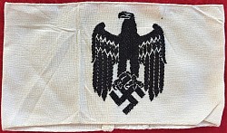 Nazi Army Recruiting Service Armband...$150 SOLD