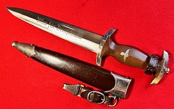 Original Nazi SA Dagger with RZM Maker's Code “M7/91” (Carl Malsch-Spitzer Firm of Steinbach maker)