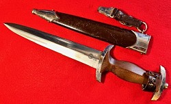 Original Nazi SA Dagger with RZM Maker's Code “M7/91” (Carl Malsch-Spitzer Firm of Steinbach maker)