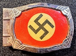 Original Nazi Early Hitler Youth Belt Buckle