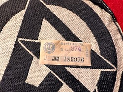 Original Nazi SA Sports Shirt Patch with RZM Tag