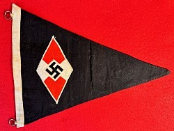 Original Nazi BDM (Bund Deutscher Mädel) League of German Girls Pennant