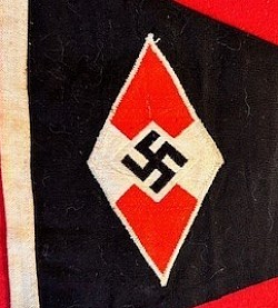 Original Nazi BDM (Bund Deutscher Mädel) League of German Girls Pennant